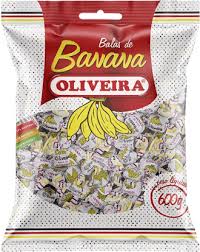 OLIVEIRA BALA MASTIGAVEL DE BANANA  PCT 500GR